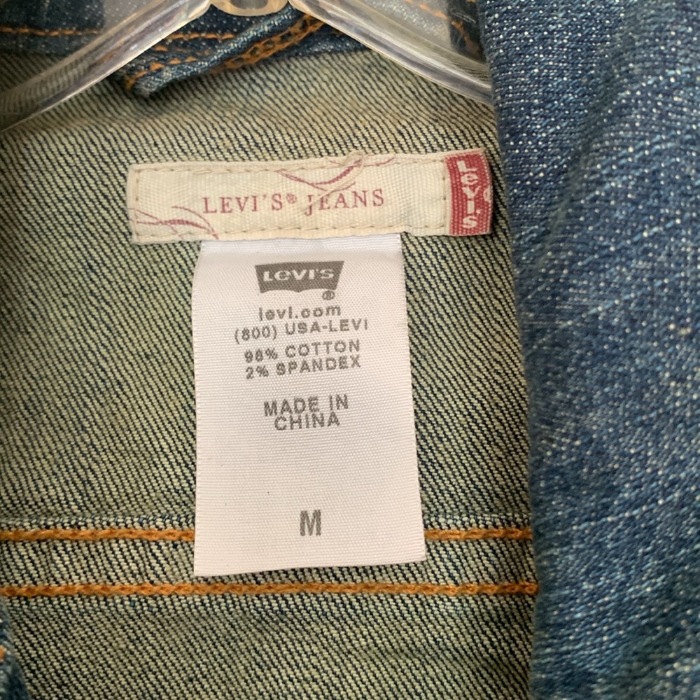Levi’s Cropped Jean Jacket - image 3